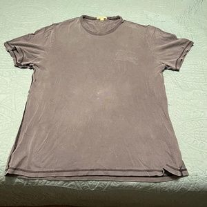 Navy XL Burberry Brit Equestrian Knight Logo T-Shirt